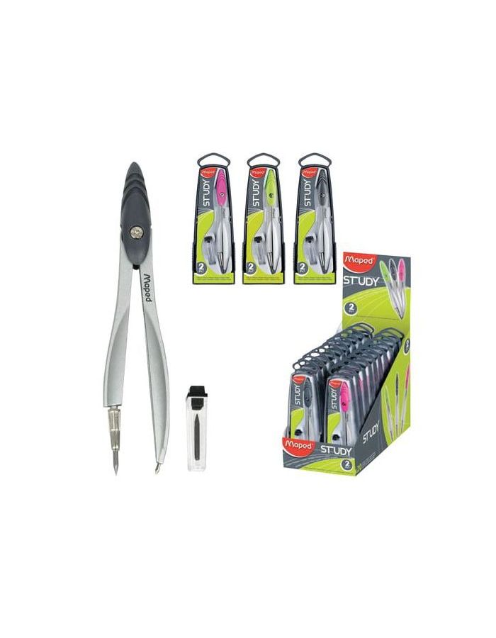 Циркуль MAPED (Франция) Study, 120 мм, металлический, грифель 2 мм, ассорти, пенал с европодвесом, 119450
Циркуль MAPED (Франция) Study, 120 мм, металлический, грифель 2 мм, ассорти, пенал с европодвесом, 119450