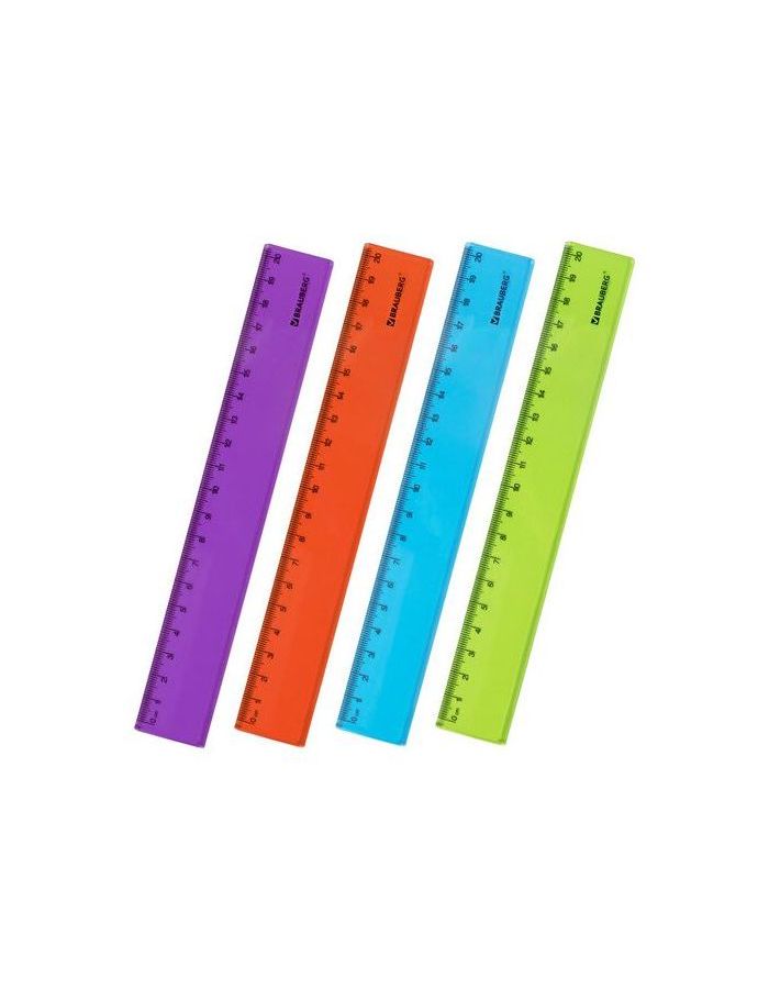 210766, Линейка пластиковая 20 см BRAUBERG FRUITY, тонированная, ассорти, 210766
210766, Линейка пластиковая 20 см BRAUBERG FRUITY, тонированная, ассорти, 210766