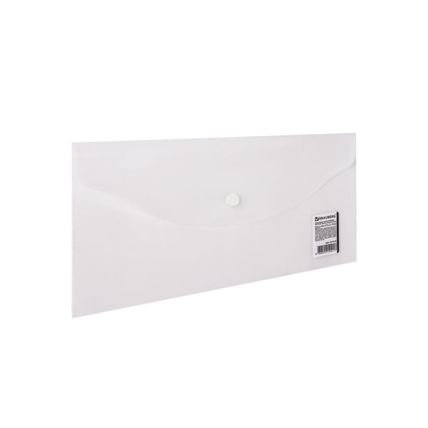 Папка-конверт с кнопкой МАЛОГО ФОРМАТА (250х135 мм), прозрачная, 0,18 мм, BRAUBERG, 227316, (50 шт.)
Папка-конверт с кнопкой МАЛОГО ФОРМАТА (250х135 мм), прозрачная, 0,18 мм, BRAUBERG, 227316, (50 шт.)