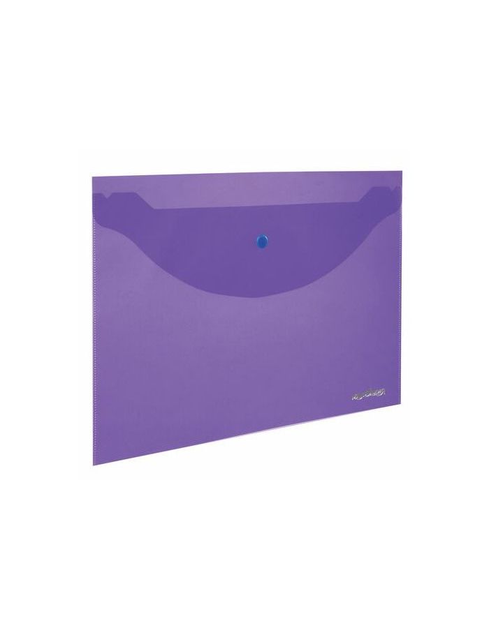 228669, (цена за 30 шт.) Папка-конверт с кнопкой ЮНЛАНДИЯ, А4, до 100 листов, прозрачная, фиолетовая, 0,18 мм
228669, (цена за 30 шт.) Папка-конверт с кнопкой ЮНЛАНДИЯ, А4, до 100 листов, прозрачная, фиолетовая, 0,18 мм