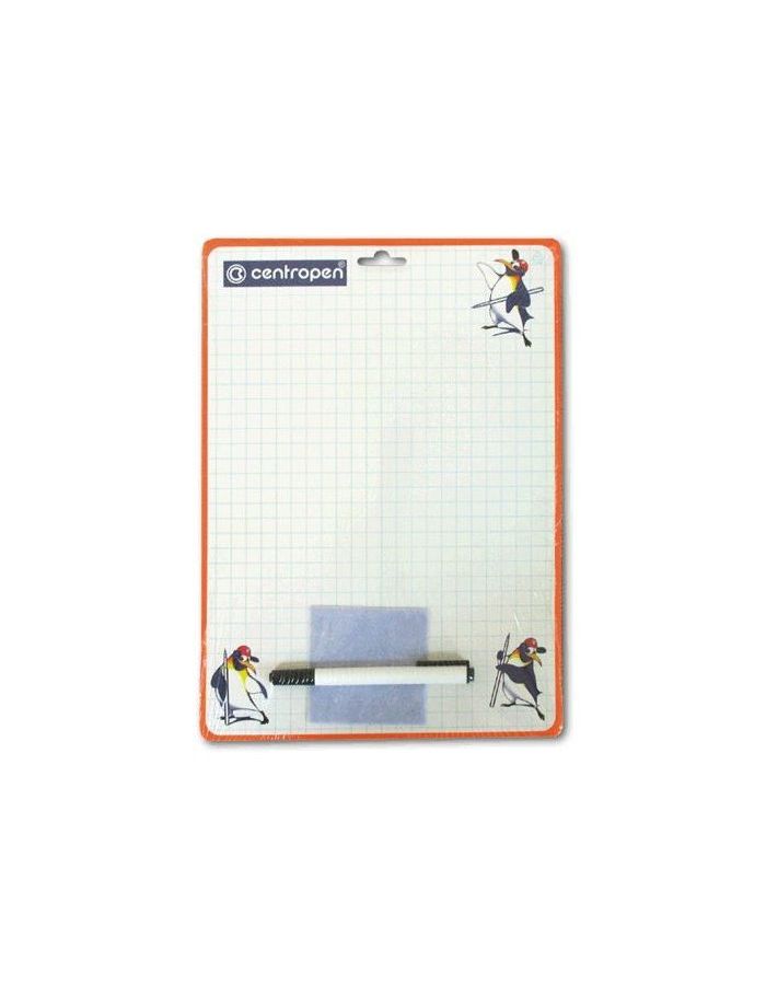 Доска двусторонняя маркерная А4 (240х337 мм), КЛЕТКА, 1 маркер, CENTROPEN, 7779
Доска двусторонняя маркерная А4 (240х337 мм), КЛЕТКА, 1 маркер, CENTROPEN, 7779
