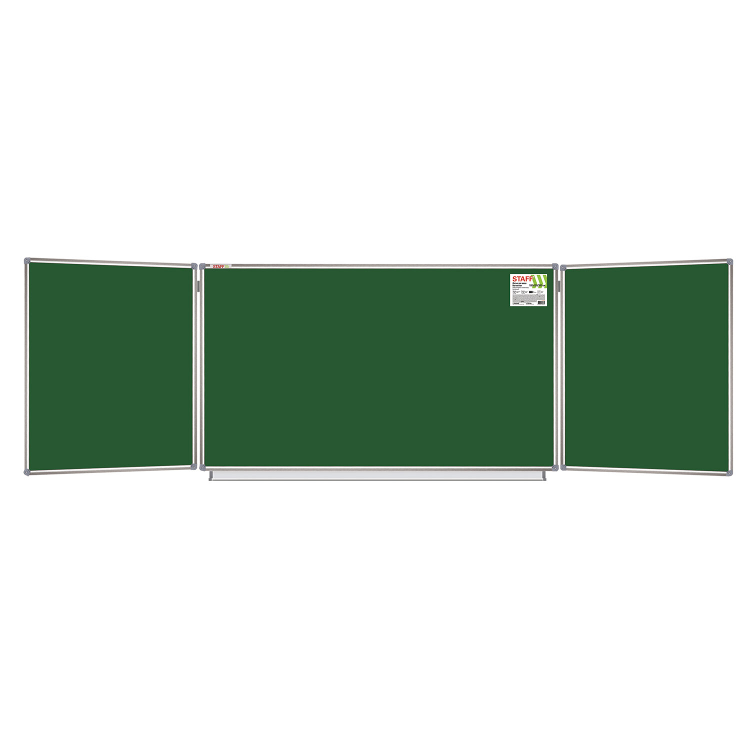 238011, Доска для мела магнитная 3-х элементная 100х150/300 см, ДОПОЛНИТЕЛЬНАЯ ЛИНИЯ/КЛЕТКА, зеленая, STAFF, 238011
238011, Доска для мела магнитная 3-х элементная 100х150/300 см, ДОПОЛНИТЕЛЬНАЯ ЛИНИЯ/КЛЕТКА, зеленая, STAFF, 238011