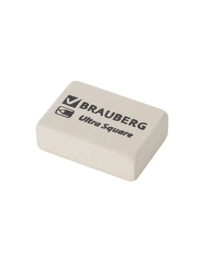 Ластик BRAUBERG "Ultra Square", 26х18х8 мм, белый, натуральный каучук, 228707 (80 шт.)
Ластик BRAUBERG "Ultra Square", 26х18х8 мм, белый, натуральный каучук, 228707 (80 шт.)