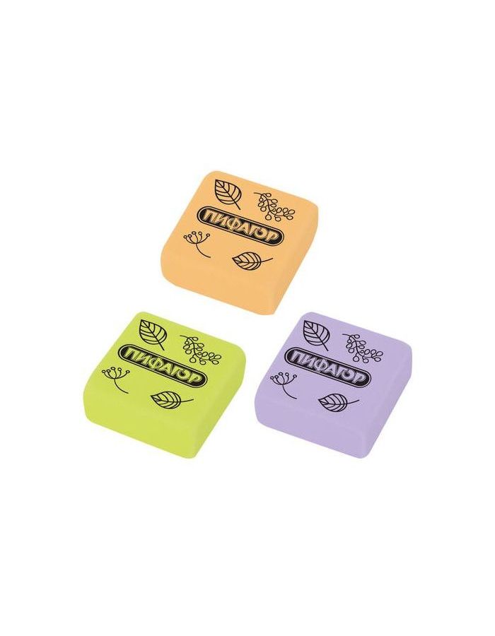 Ластик ПИФАГОР "Softy", 27х27х12 мм, цвет ассорти, прямоугольный, 228711 (96 шт.)
Ластик ПИФАГОР "Softy", 27х27х12 мм, цвет ассорти, прямоугольный, 228711 (96 шт.)