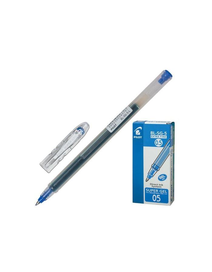 Ручка гелевая PILOT Super Gel, СИНЯЯ, корпус прозрачный, узел 0,5 мм, линия письма 0,3 мм, BL-SG-5, (12 шт.)
Ручка гелевая PILOT Super Gel, СИНЯЯ, корпус прозрачный, узел 0,5 мм, линия письма 0,3 мм, BL-SG-5, (12 шт.)