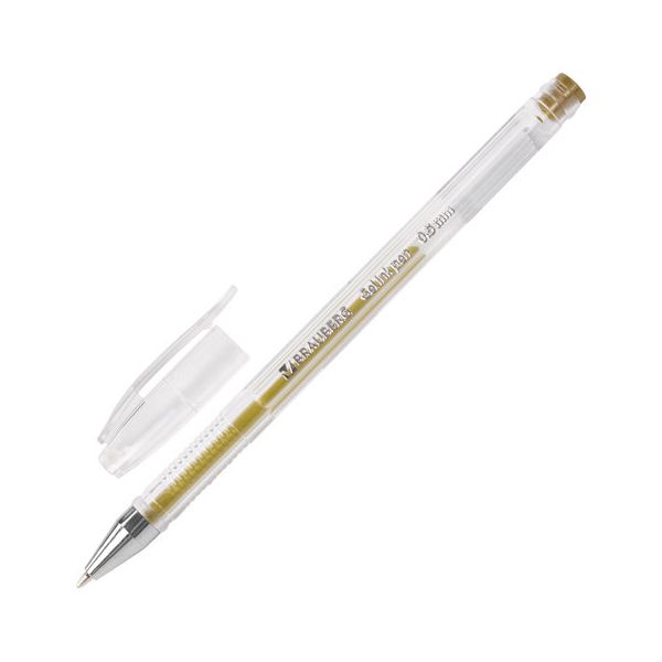 Ручка гелевая BRAUBERG Jet, ЗОЛОТИСТАЯ, корпус прозрачный, узел 0,5 мм, линия письма 0,35 мм, GP166, (24 шт.)
Ручка гелевая BRAUBERG Jet, ЗОЛОТИСТАЯ, корпус прозрачный, узел 0,5 мм, линия письма 0,35 мм, GP166, (24 шт.)