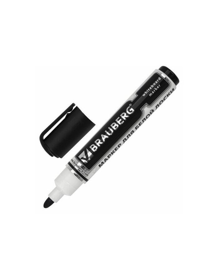 Маркер для доски BRAUBERG Neo, ЧЕРНЫЙ, с клипом, круглый наконечник, 5 мм, 150487, (24 шт.)
Маркер для доски BRAUBERG Neo, ЧЕРНЫЙ, с клипом, круглый наконечник, 5 мм, 150487, (24 шт.)
