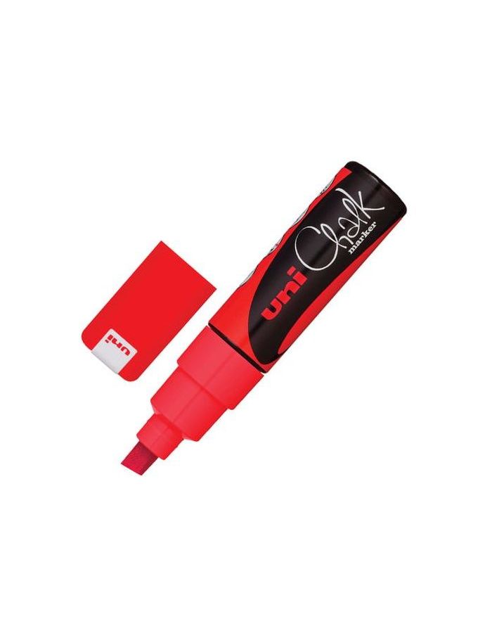 Маркер меловой UNI Chalk, 8 мм, КРАСНЫЙ, влагостираемый, для гладких поверхностей, PWE-8K RED
Маркер меловой UNI Chalk, 8 мм, КРАСНЫЙ, влагостираемый, для гладких поверхностей, PWE-8K RED