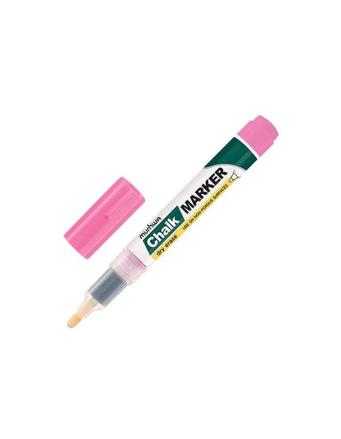 Маркер меловой MUNHWA Chalk Marker, 3 мм, РОЗОВЫЙ, сухостираемый, для гладких поверхностей, CM-10
Маркер меловой MUNHWA Chalk Marker, 3 мм, РОЗОВЫЙ, сухостираемый, для гладких поверхностей, CM-10
