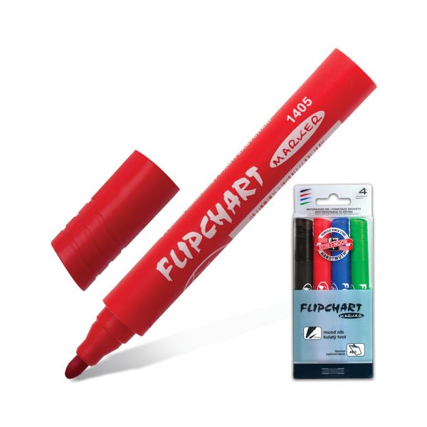 Маркеры для флипчарта KOH-I-NOOR, НАБОР 4 шт, НЕПРОПИТЫВАЮЩИЕ, АССОРТИ, круглый наконечник, 2,5 мм, 771405JD03PKRU
Маркеры для флипчарта KOH-I-NOOR, НАБОР 4 шт, НЕПРОПИТЫВАЮЩИЕ, АССОРТИ, круглый наконечник, 2,5 мм, 771405JD03PKRU