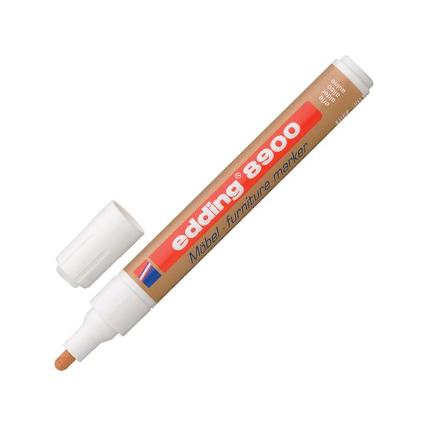 Маркер лаковый для мебели EDDING 8900, 1,5-2 мм, ОЛЬХА, нитро-основа, E-8900/621
Маркер лаковый для мебели EDDING 8900, 1,5-2 мм, ОЛЬХА, нитро-основа, E-8900/621