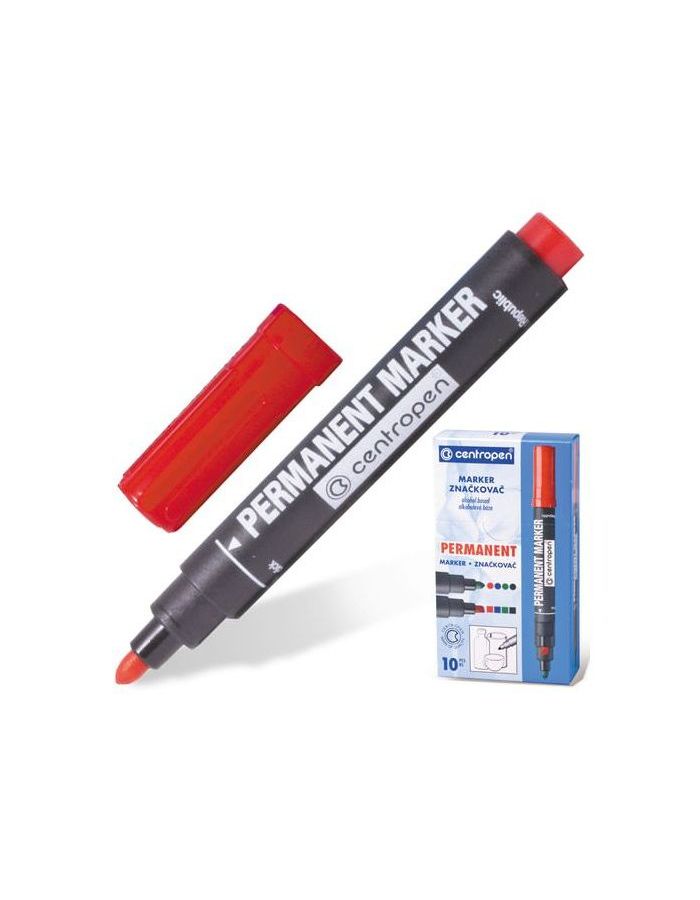 Маркер перманентный (нестираемый) CENTROPEN, КРАСНЫЙ, круглый наконечник 2,5 мм, 8566,8866/1, (20 шт.)
Маркер перманентный (нестираемый) CENTROPEN, КРАСНЫЙ, круглый наконечник 2,5 мм, 8566,8866/1, (20 шт.)