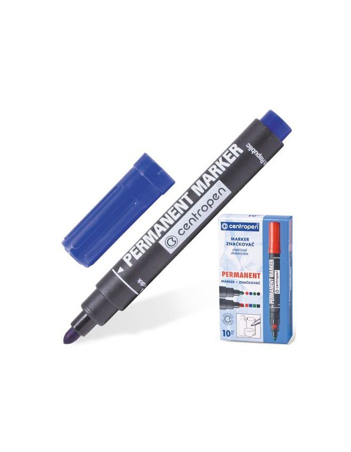 Маркер перманентный (нестираемый) CENTROPEN, СИНИЙ, круглый наконечник, 2,5 мм, 8866/1,8566, (20 шт.)
Маркер перманентный (нестираемый) CENTROPEN, СИНИЙ, круглый наконечник, 2,5 мм, 8866/1,8566, (20 шт.)