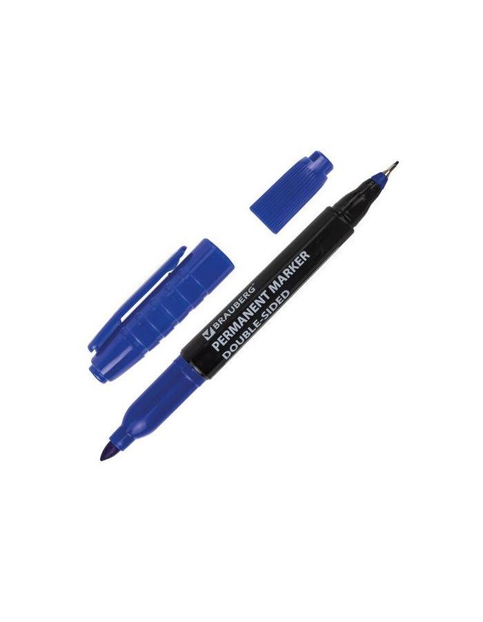 Маркер перманентный (нестираемый) двусторонний BRAUBERG "Double", СИНИЙ, наконечники 0,8/3 мм, 151636 (12 шт.)
Маркер перманентный (нестираемый) двусторонний BRAUBERG "Double", СИНИЙ, наконечники 0,8/3 мм, 151636 (12 шт.)