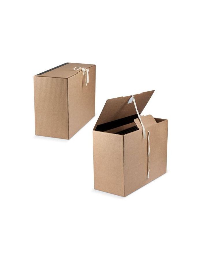 Короб архивный (380х280х170 мм), 2 завязки, гофрокартон, до 1600 листов
Короб архивный (380х280х170 мм), 2 завязки, гофрокартон, до 1600 листов