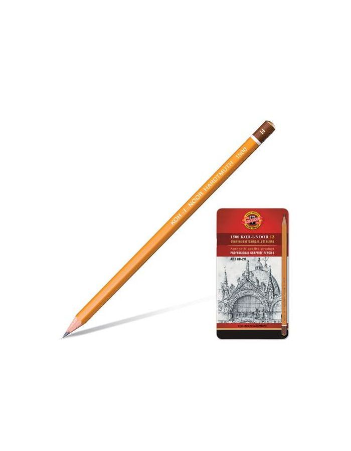 Карандаши чернографитные KOH-I-NOOR, НАБОР 12 шт., Art, 8В-2H, без резинки, металлическая коробка, 1502012008PL
Карандаши чернографитные KOH-I-NOOR, НАБОР 12 шт., Art, 8В-2H, без резинки, металлическая коробка, 1502012008PL