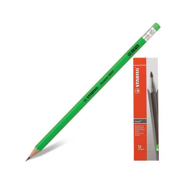 Карандаш чернографитный STABILO, 1 шт., Swano, HB, с резинкой, корпус неоновый зеленый, заточенный, 4907/010HB, (12 шт.)
Карандаш чернографитный STABILO, 1 шт., Swano, HB, с резинкой, корпус неоновый зеленый, заточенный, 4907/010HB, (12 шт.)