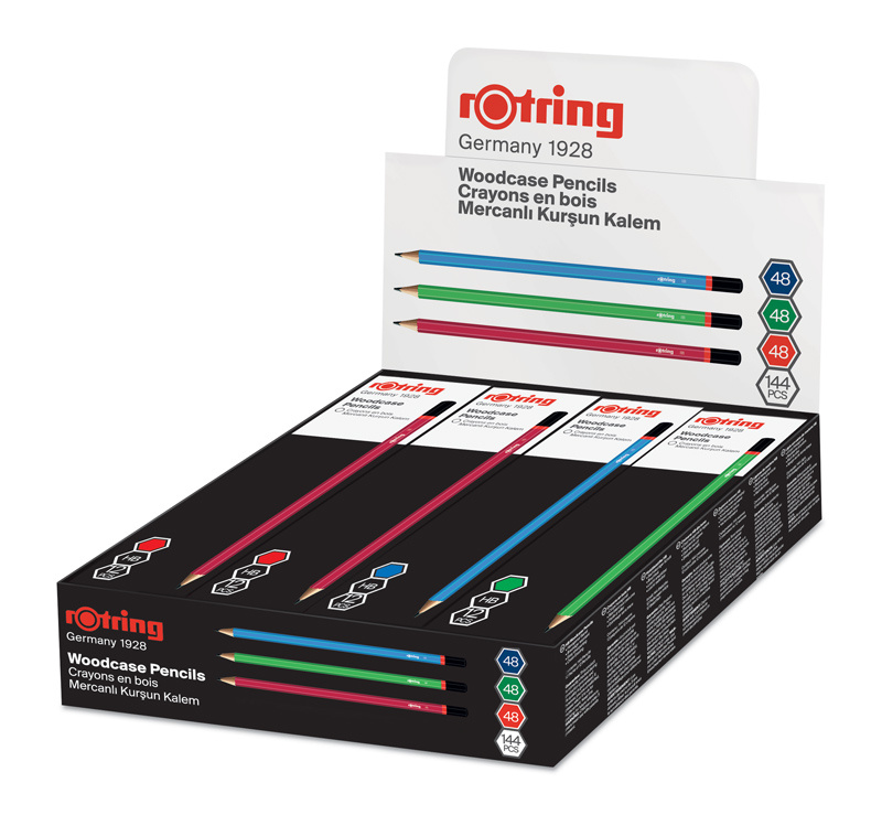 Карандаш чернографитный Rotring HB 2090065 корпус ассорти (144 шт. в уп-ке)
Карандаш чернографитный Rotring HB 2090065 корпус ассорти (144 шт. в уп-ке)