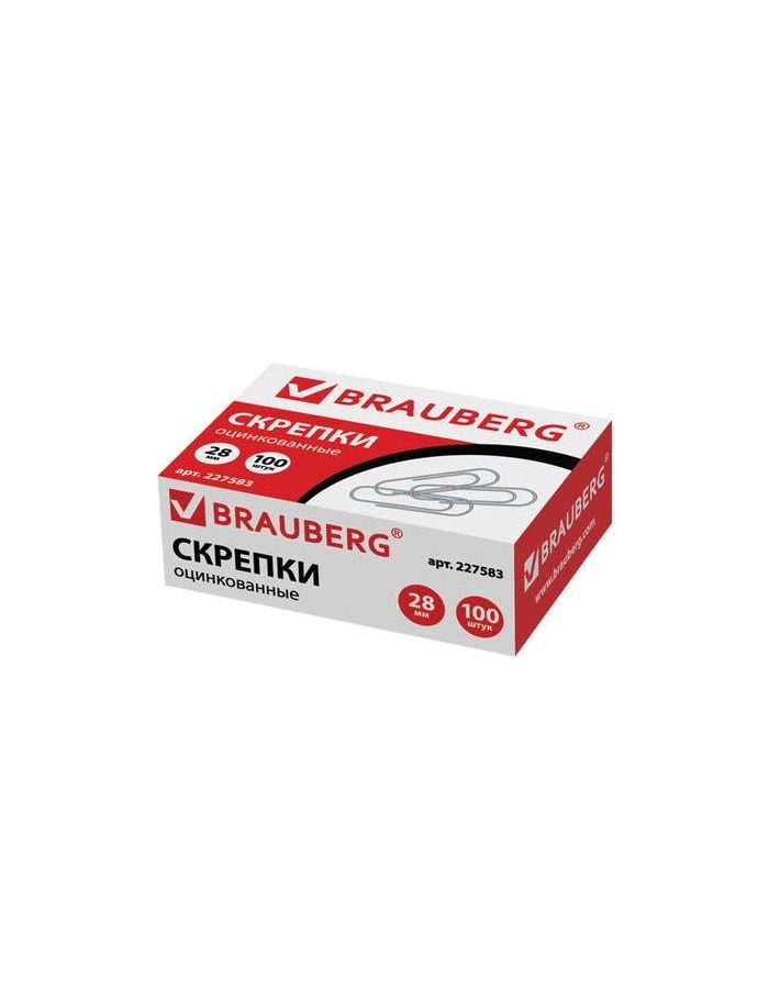 Скрепки BRAUBERG, 28 мм, оцинкованные, 100 шт., в картонной коробке, 227583, (30 шт.)
Скрепки BRAUBERG, 28 мм, оцинкованные, 100 шт., в картонной коробке, 227583, (30 шт.)