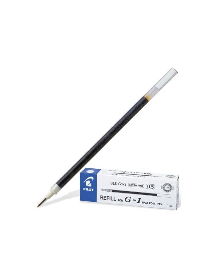 Стержень гелевый PILOT, 128 мм, ЧЕРНЫЙ, узел 0,5 мм, линия письма 0,3 мм, BLS-G1-5, (12 шт.)
Стержень гелевый PILOT, 128 мм, ЧЕРНЫЙ, узел 0,5 мм, линия письма 0,3 мм, BLS-G1-5, (12 шт.)