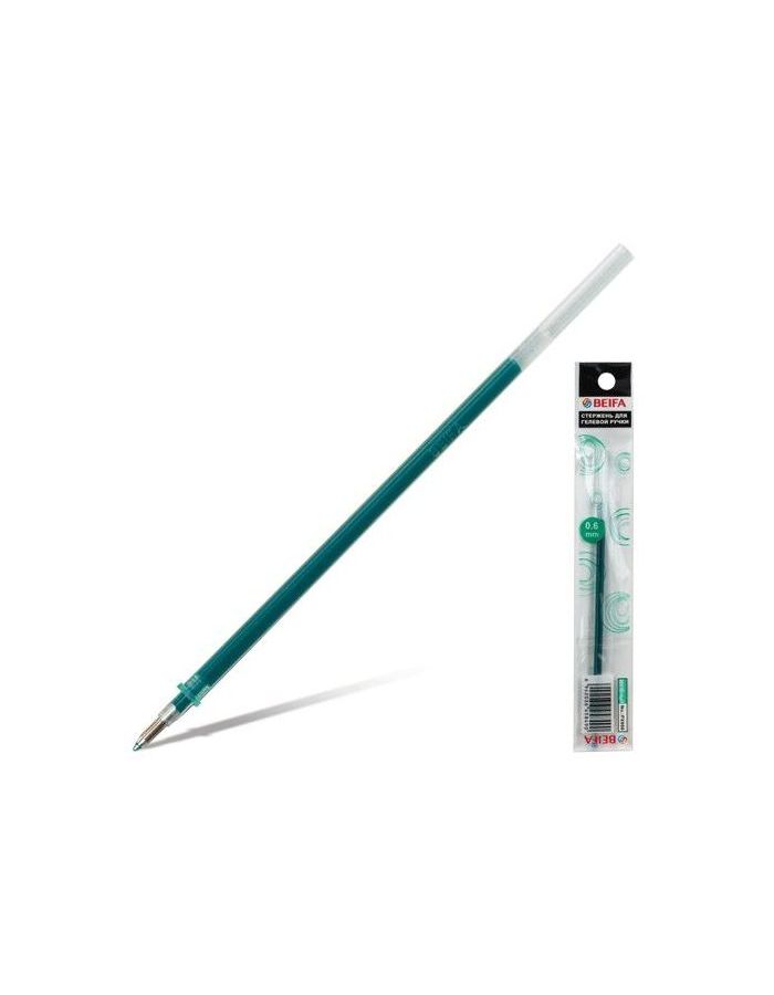 Стержень гелевый BEIFA (Бэйфа), 135 мм, ЗЕЛЕНЫЙ, 0,8 мм, линия письма 0,6 мм, подвес, PX666-GR, (100 шт.)
Стержень гелевый BEIFA (Бэйфа), 135 мм, ЗЕЛЕНЫЙ, 0,8 мм, линия письма 0,6 мм, подвес, PX666-GR, (100 шт.)