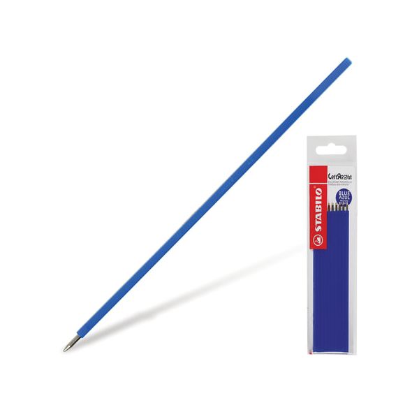 Стержни шариковые STABILO, НАБОР 10 шт., LeftRight, 135 мм, СИНИЕ, узел 0,8 мм, линия письма 0,4 мм, 6308/10-41
Стержни шариковые STABILO, НАБОР 10 шт., LeftRight, 135 мм, СИНИЕ, узел 0,8 мм, линия письма 0,4 мм, 6308/10-41