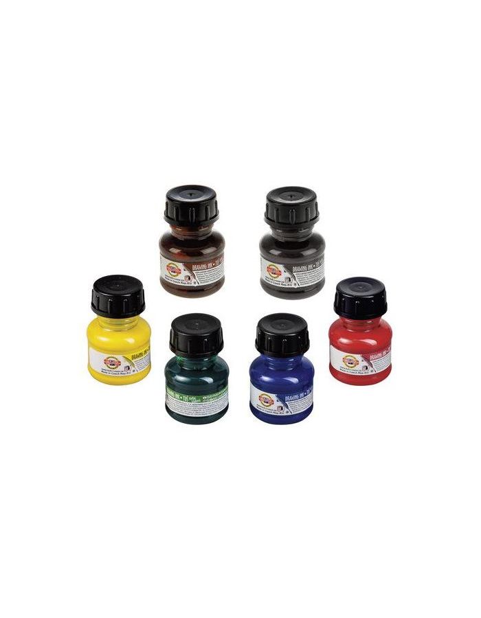 Тушь KOH-I-NOOR, набор 6 шт. х 20 мл, ассорти, картонная коробка, 01417S0601KK
Тушь KOH-I-NOOR, набор 6 шт. х 20 мл, ассорти, картонная коробка, 01417S0601KK