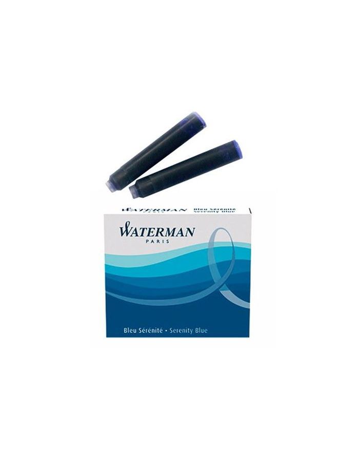 Картриджи чернильные Waterman S0110950 (6 шт.) синий
Картриджи чернильные Waterman S0110950 (6 шт.) синий