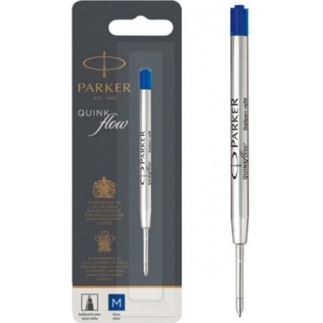 Стержень шариковый Parker QuinkFlow Z08 (CW1950371) M 1мм синие чернила блистер
Стержень шариковый Parker QuinkFlow Z08 (CW1950371) M 1мм синие чернила блистер
