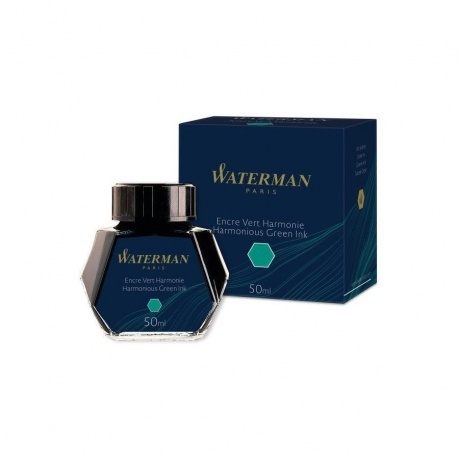 Флакон с чернилами Waterman (CWS0110770) Harmonious Green чернила зеленые чернила 50мл для ручек перьевых
Флакон с чернилами Waterman (CWS0110770) Harmonious Green чернила зеленые чернила 50мл для ручек перьевых