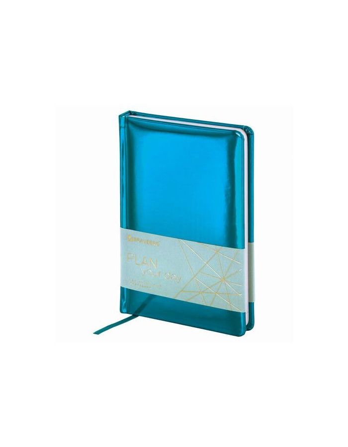 Ежедневник недатированный А5 (138x213 мм), BRAUBERG "Holiday", 136 л., кожзам, бирюзовый, 111866
Ежедневник недатированный А5 (138x213 мм), BRAUBERG "Holiday", 136 л., кожзам, бирюзовый, 111866