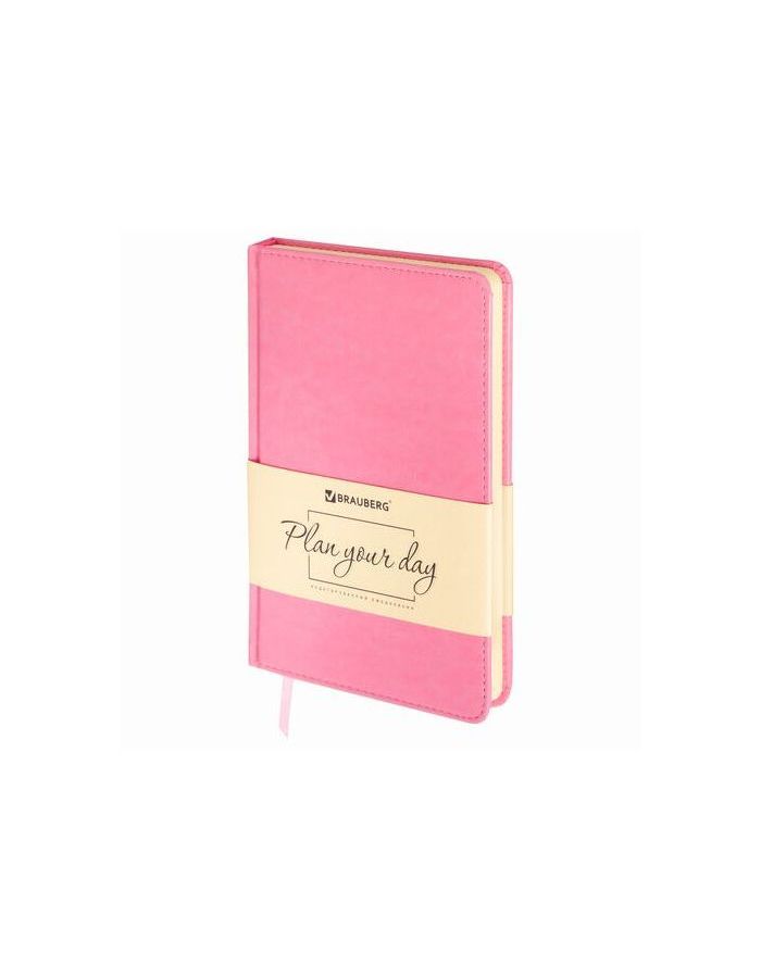 Ежедневник недатированный А5 (138х213 мм) BRAUBERG "Imperial", 160 л., кожзам, розовый, 111859
Ежедневник недатированный А5 (138х213 мм) BRAUBERG "Imperial", 160 л., кожзам, розовый, 111859