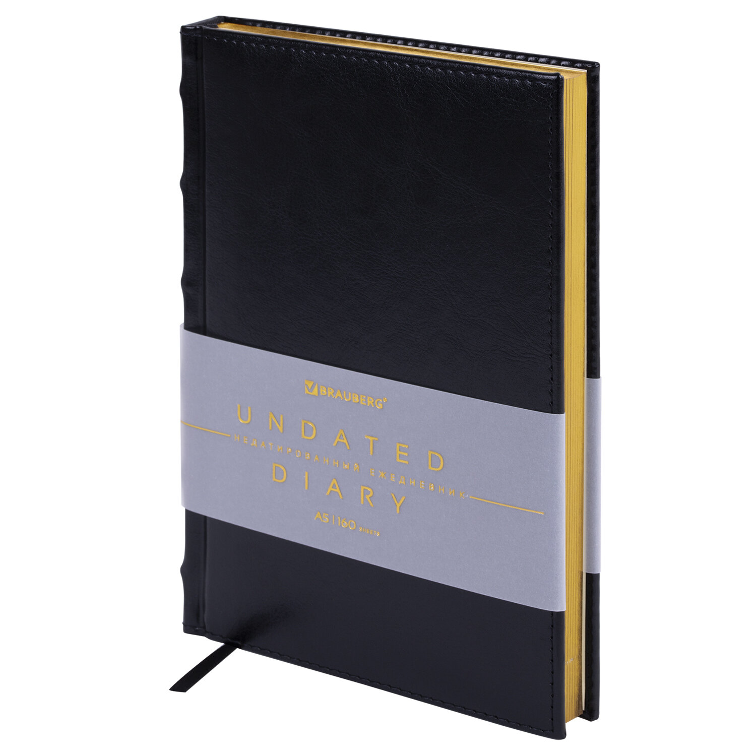 113426, Ежедневник недатированный А5 138х213 мм BRAUBERG "FLAME", под кожу, 160 л., черный, золотой срез, 113426
113426, Ежедневник недатированный А5 138х213 мм BRAUBERG "FLAME", под кожу, 160 л., черный, золотой срез, 113426