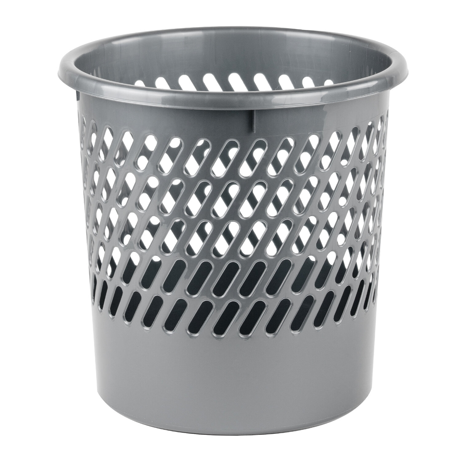 237918, Корзина для бумаг STAFF "Basic" сетчатая, 11 л, серая, 237918
237918, Корзина для бумаг STAFF "Basic" сетчатая, 11 л, серая, 237918