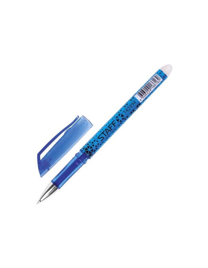 Ручка стираемая гелевая STAFF, СИНЯЯ, хромированные детали, узел 0,5 мм, линия письма 0,35 мм, 142494, (12 шт.)
Ручка стираемая гелевая STAFF, СИНЯЯ, хромированные детали, узел 0,5 мм, линия письма 0,35 мм, 142494, (12 шт.)