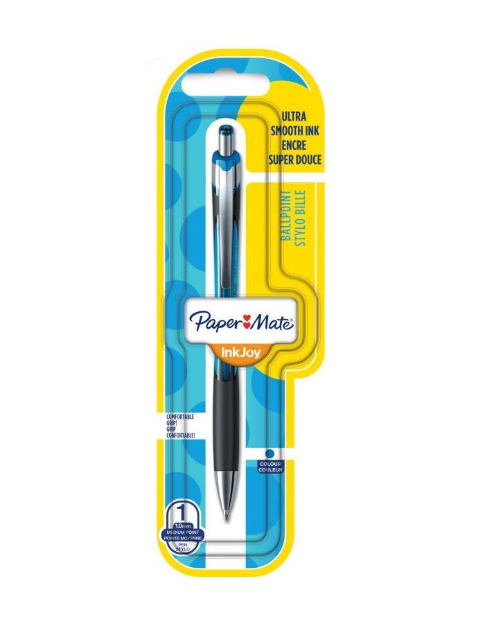 Ручка шариковая автоматическая Paper Mate Inkjoy 550 RT (1956418) синяя (12 шт. в уп-ке)
Ручка шариковая автоматическая Paper Mate Inkjoy 550 RT (1956418) синяя (12 шт. в уп-ке)