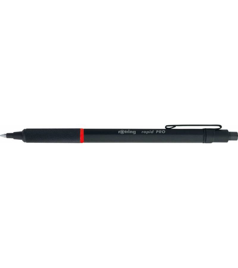 Ручка шариковая автоматическая Rotring Rapid Pro (1904292), корпус черный
Ручка шариковая автоматическая Rotring Rapid Pro (1904292), корпус черный