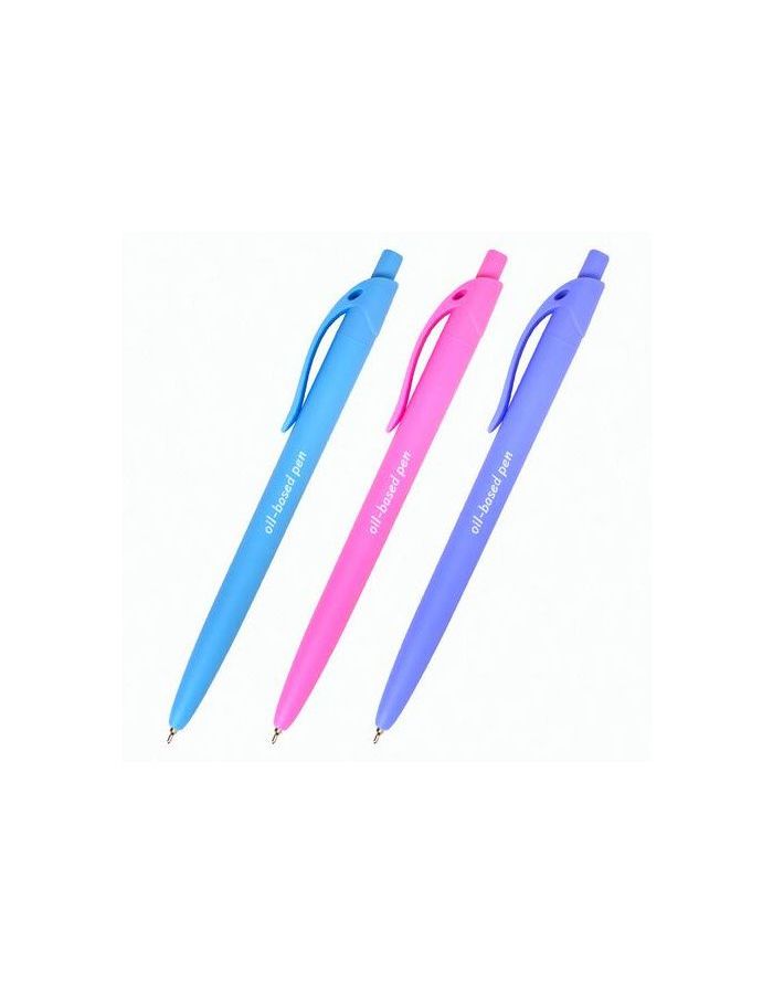 Ручка шариковая масляная автоматическая BRAUBERG "FRUITY Pastel", СИНЯЯ, корпус soft-touch, узел 0,7 мм, линия письма 0,35 мм, 142959, OBPR323 (24 шт.)
Ручка шариковая масляная автоматическая BRAUBERG "FRUITY Pastel", СИНЯЯ, корпус soft-touch, узел 0,7 мм, линия письма 0,35 мм, 142959, OBPR323 (24 шт.)