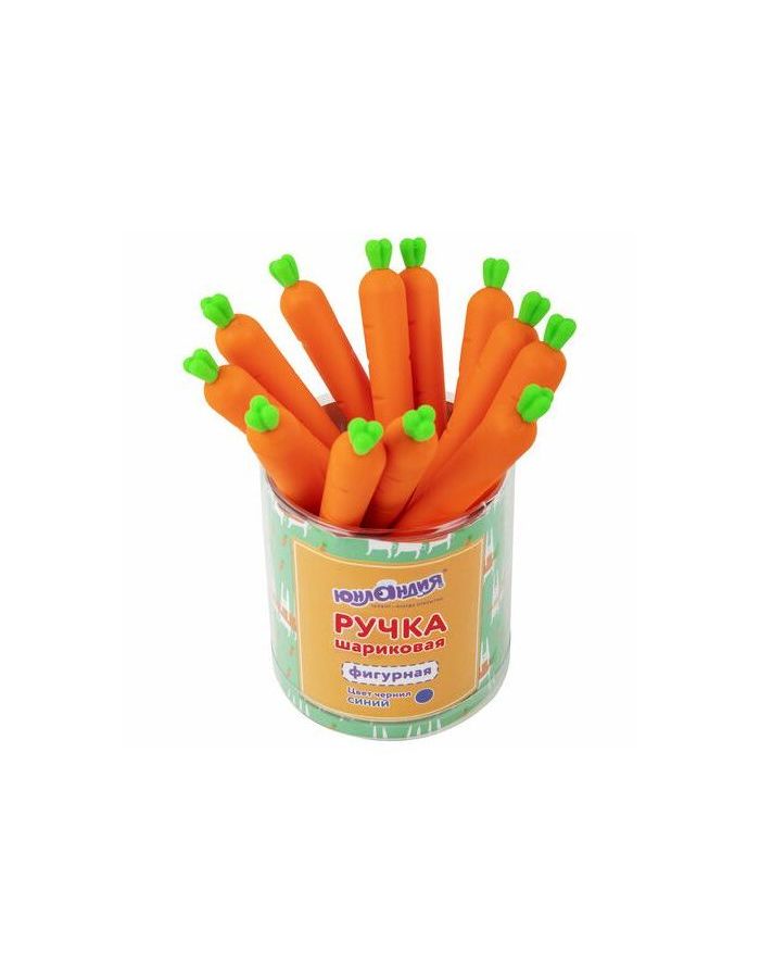 143778, Ручка фигурная шариковая ЮНЛАНДИЯ Морковка, мягкий силиконовый корпус, СИНЯЯ, узел 0,7мм, 143778
143778, Ручка фигурная шариковая ЮНЛАНДИЯ Морковка, мягкий силиконовый корпус, СИНЯЯ, узел 0,7мм, 143778