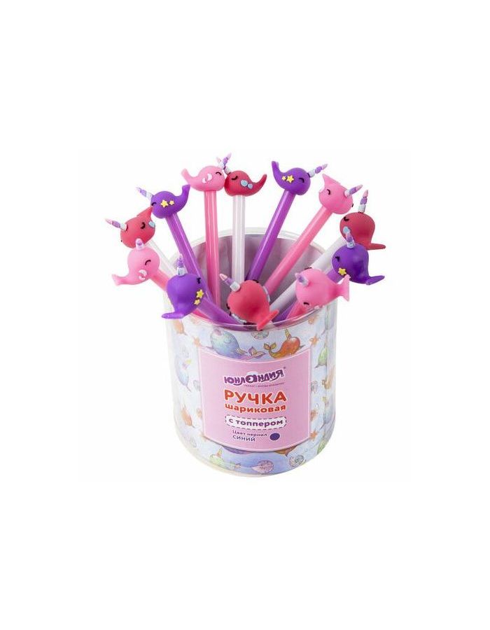 143783, Ручка с топпером шариковая ЮНЛАНДИЯ Кит-Единорог, корпус ассорти, СИНЯЯ, узел 0,7мм, 143783
143783, Ручка с топпером шариковая ЮНЛАНДИЯ Кит-Единорог, корпус ассорти, СИНЯЯ, узел 0,7мм, 143783
