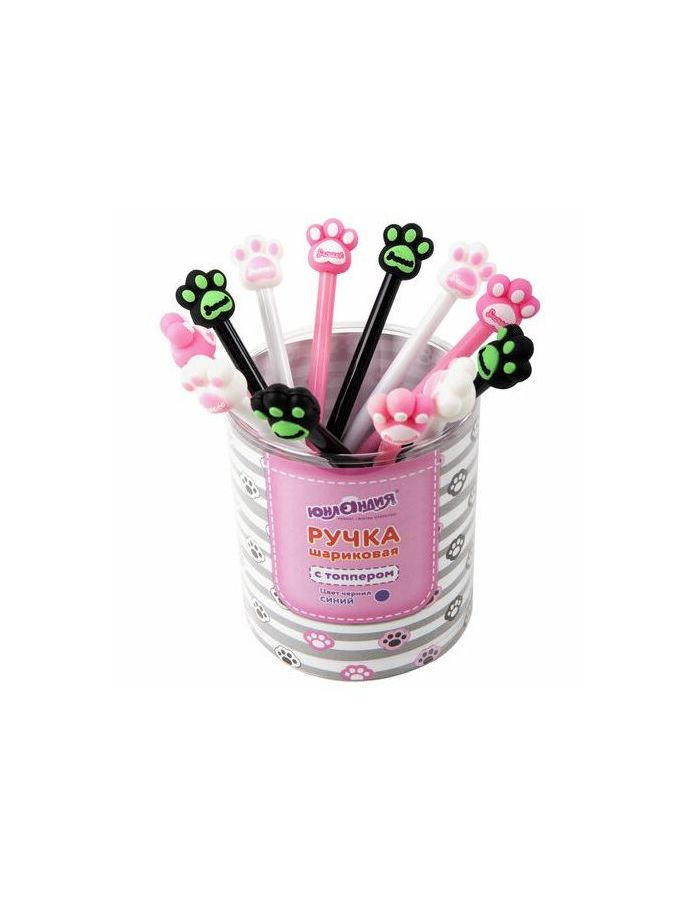 143784, Ручка с топпером шариковая ЮНЛАНДИЯ Лапка, корпус ассорти, СИНЯЯ, узел 0,7мм, 143784
143784, Ручка с топпером шариковая ЮНЛАНДИЯ Лапка, корпус ассорти, СИНЯЯ, узел 0,7мм, 143784