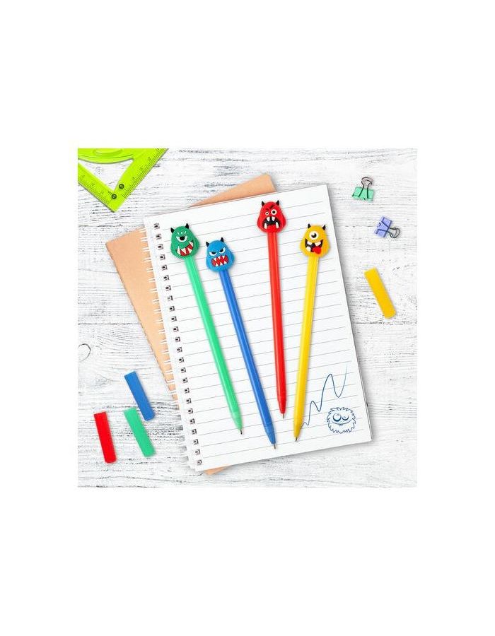 Ручка с топпером шариковая масляная ЮНЛАНДИЯ Монстрик, корпус ассорти, СИНЯЯ, пишущий узел 0,7 мм, 143798
Ручка с топпером шариковая масляная ЮНЛАНДИЯ Монстрик, корпус ассорти, СИНЯЯ, пишущий узел 0,7 мм, 143798