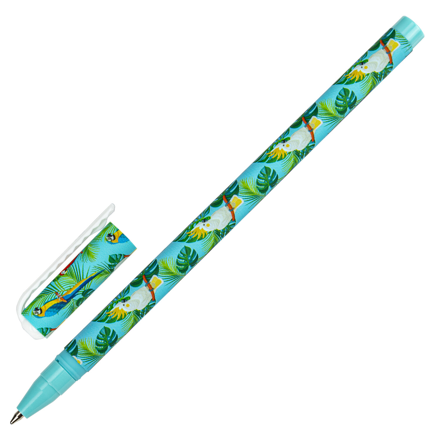 143706, (цена за 36 шт.) Ручка шариковая BRAUBERG SOFT TOUCH STICK "PARROTS", СИНЯЯ, мягкое покрытие, узел 0,7 мм, 143706
143706, (цена за 36 шт.) Ручка шариковая BRAUBERG SOFT TOUCH STICK "PARROTS", СИНЯЯ, мягкое покрытие, узел 0,7 мм, 143706