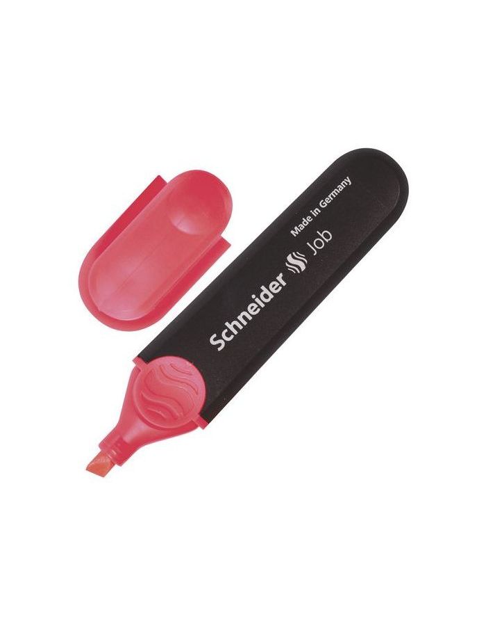 Текстмаркер SCHNEIDER (Германия) Job, КРАСНЫЙ, скошенный наконечник, 1-5 мм, 1502, (10 шт.)
Текстмаркер SCHNEIDER (Германия) Job, КРАСНЫЙ, скошенный наконечник, 1-5 мм, 1502, (10 шт.)