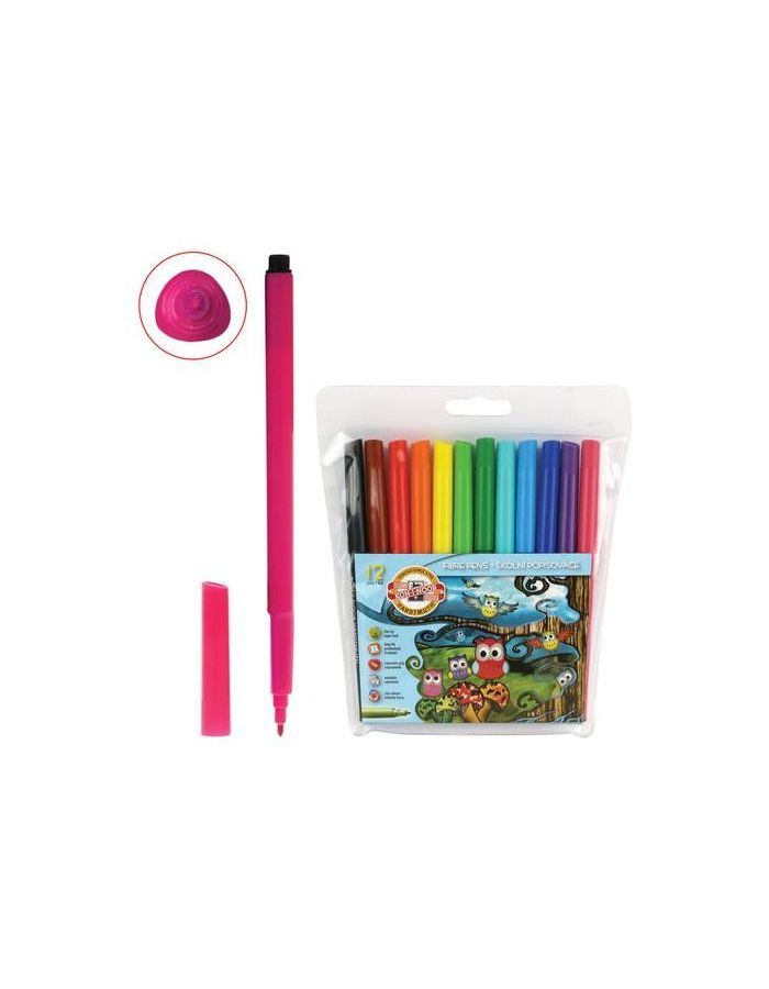 Фломастеры KOH-I-NOOR Совы, 12 цветов, смываемые, трехгранные, пластиковая упаковка, европодвес, 771012AB01TE
Фломастеры KOH-I-NOOR Совы, 12 цветов, смываемые, трехгранные, пластиковая упаковка, европодвес, 771012AB01TE