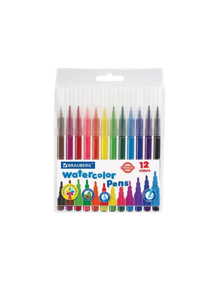 Фломастеры BRAUBERG "PREMIUM", 12 цветов, КЛАССИЧЕСКИЕ, вентилируемый колпачок, ПВХ-упаковка с европодвесом, 151934 (12 шт.)
Фломастеры BRAUBERG "PREMIUM", 12 цветов, КЛАССИЧЕСКИЕ, вентилируемый колпачок, ПВХ-упаковка с европодвесом, 151934 (12 шт.)