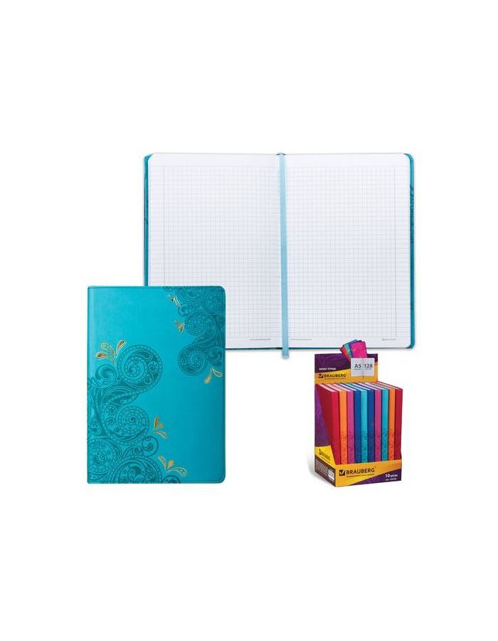 Бизнес-блокнот BRAUBERG, А5, 148х218 мм, Orient, кожзаменитель с тиснением, клетка, 128 л., ассорти, 125236, (10 шт.)
Бизнес-блокнот BRAUBERG, А5, 148х218 мм, Orient, кожзаменитель с тиснением, клетка, 128 л., ассорти, 125236, (10 шт.)