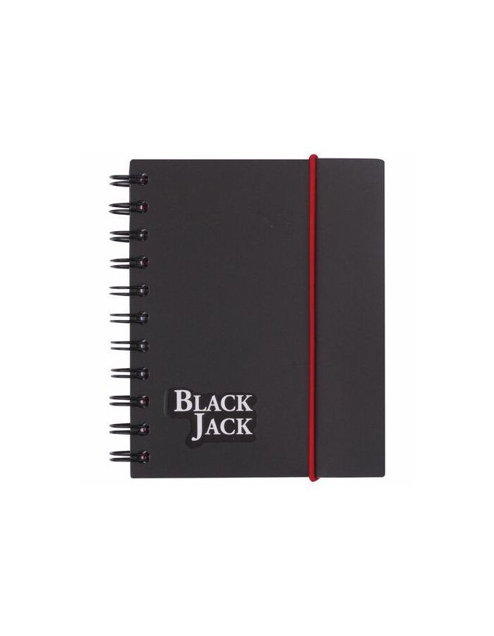 Блокнот А6, 150 л., гребень сбоку, на резинке, пластиковая обложка, клетка, BRAUBERG, Black Jack, 105x148 мм, 125388
Блокнот А6, 150 л., гребень сбоку, на резинке, пластиковая обложка, клетка, BRAUBERG, Black Jack, 105x148 мм, 125388