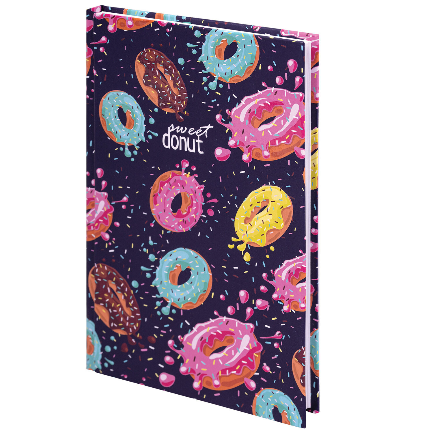 114425, Блокнот А5 (134х206 мм), 80 л., твёрдый, клетка, выборочный лак, BRAUBERG KIDS, "Donuts", 114425
114425, Блокнот А5 (134х206 мм), 80 л., твёрдый, клетка, выборочный лак, BRAUBERG KIDS, "Donuts", 114425