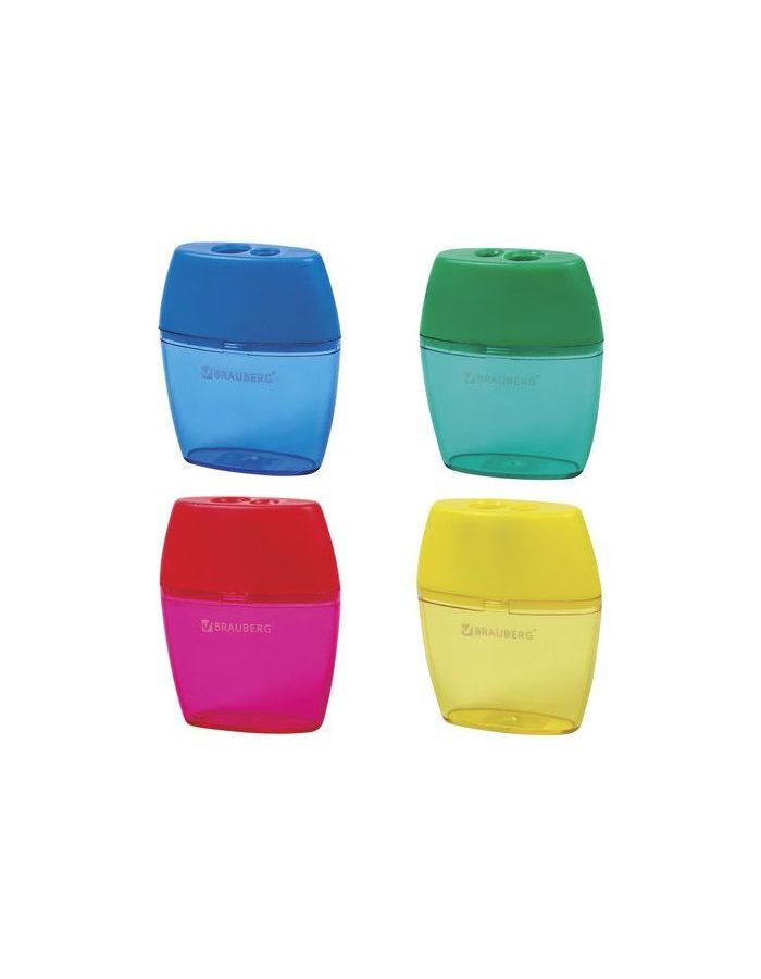 Точилка BRAUBERG Diamond Dual с контейнером, пластиковая, овальная, 2 отверстия, цвет ассорти, 226941, (12 шт.)
Точилка BRAUBERG Diamond Dual с контейнером, пластиковая, овальная, 2 отверстия, цвет ассорти, 226941, (12 шт.)